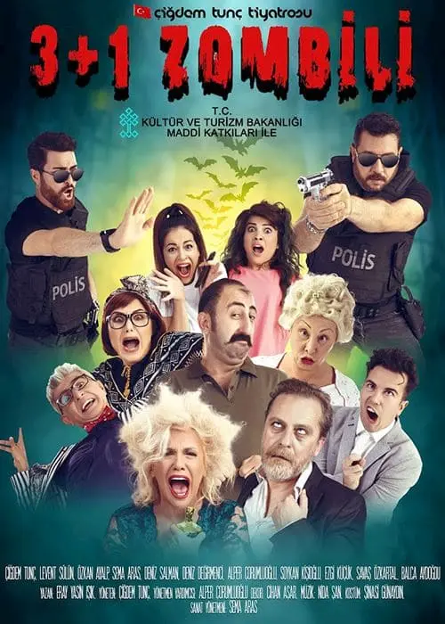 3+1 Zombili tiyatro oyunu - TheHouseSeat dijital sahne