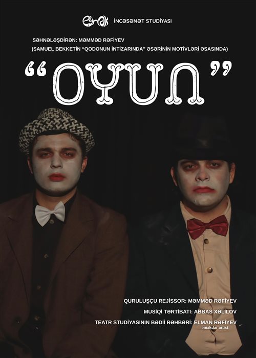 Oyun tiyatro oyunu - TheHouseSeat dijital sahne