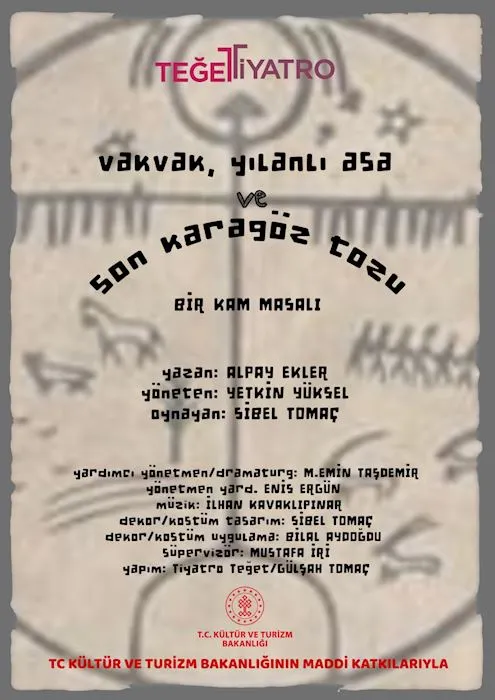Vak Vak, Yılanlı Asa ve Son Karagöz Tozu tiyatro oyunu - TheHouseSeat dijital sahne