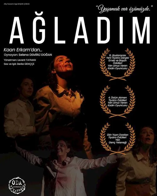 Ağladım (Sesli Betimleme ve İşaret Dili) tiyatro oyunu - TheHouseSeat dijital sahne