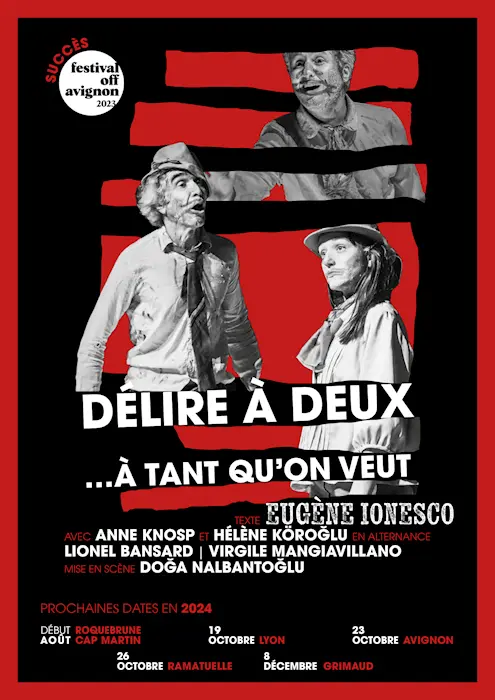 Délire Â Deux tiyatro oyunu - TheHouseSeat dijital sahne