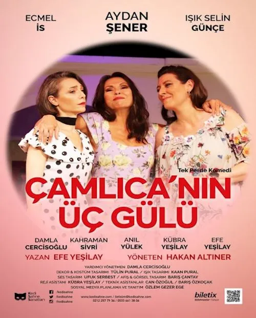 Çamlıcanın Üç Gülü tiyatro oyunu - TheHouseSeat dijital sahne