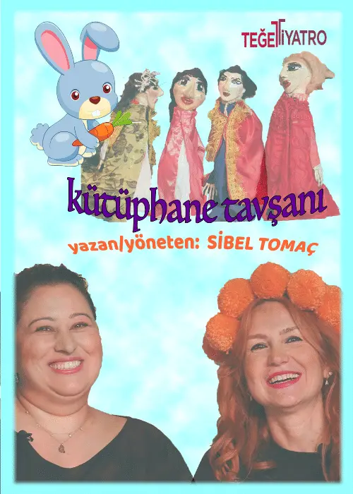 Kütüphane Tavşanı tiyatro oyunu - TheHouseSeat dijital sahne